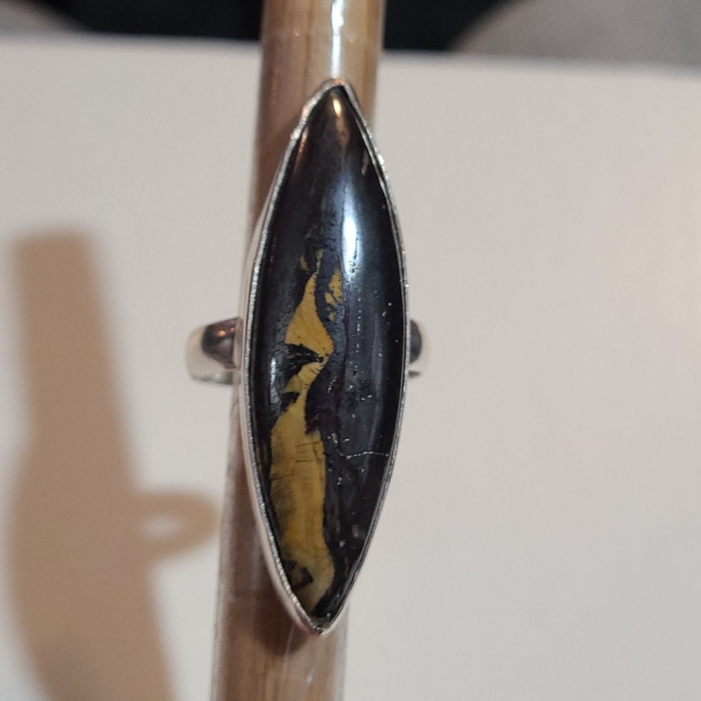 925 Sterling Silver Tigers Iron Ring